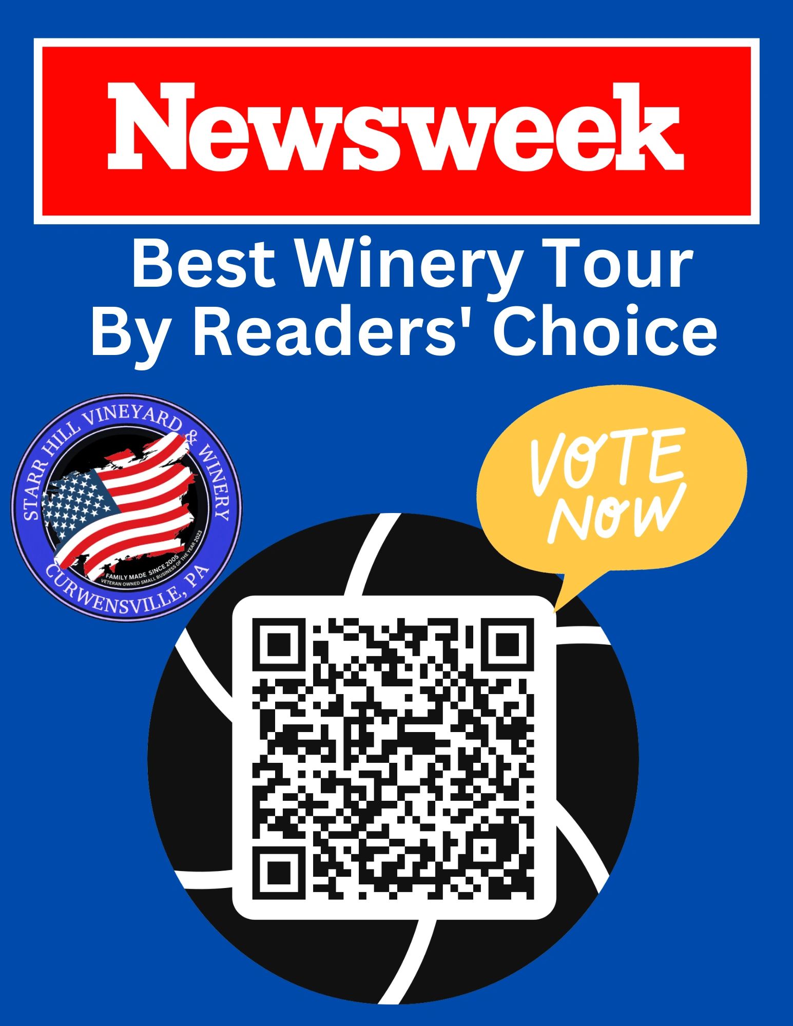 Newsweek Best Winery Tour By Readers Choice